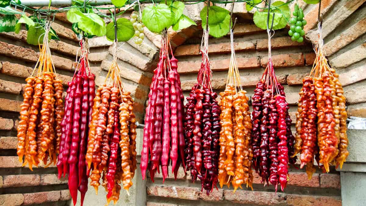 Чурчхела — сладкий символ Грузии