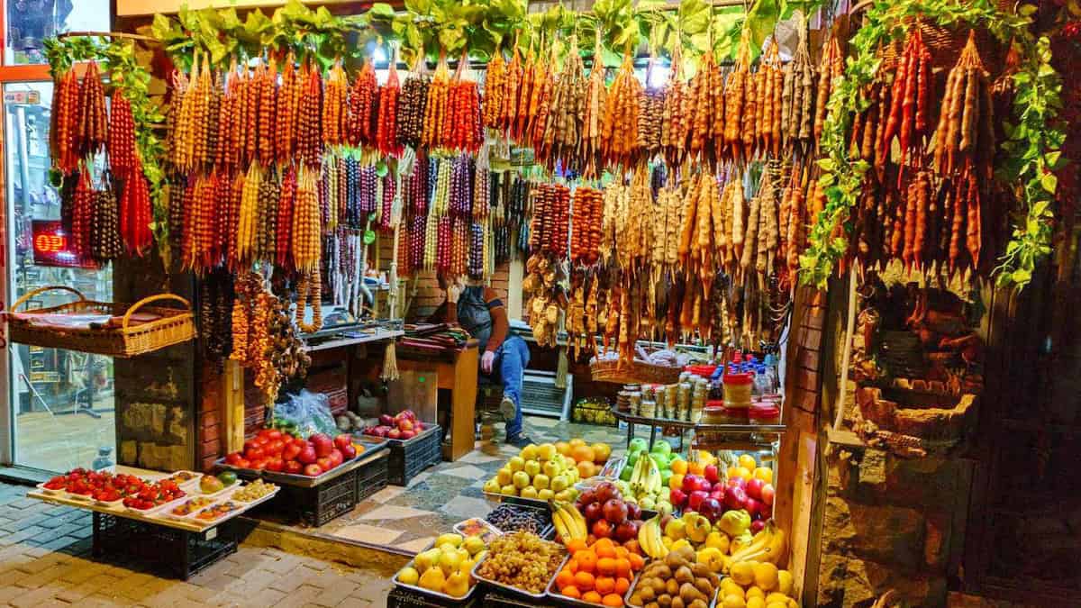 Чурчхела — сладкий символ Грузии