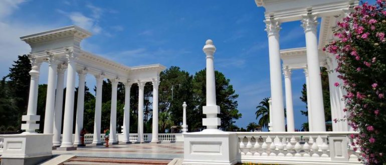 Колоннады в Батуми