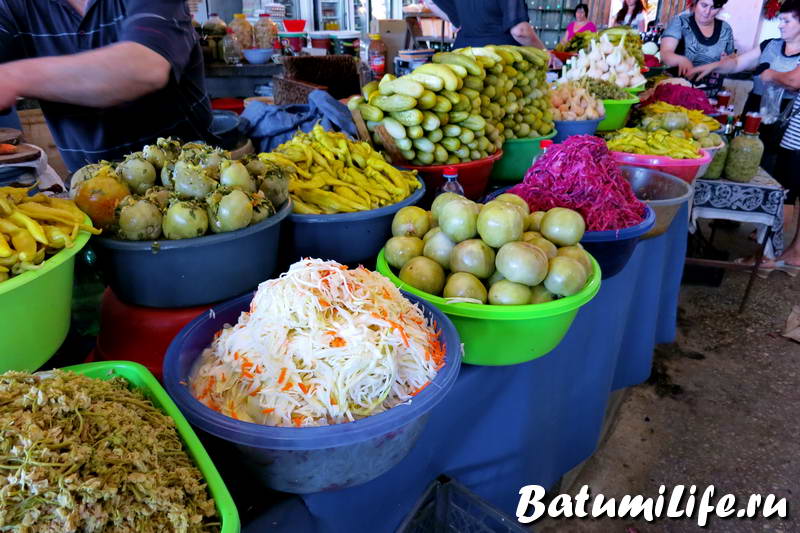 Продуктовый рынок в Батуми