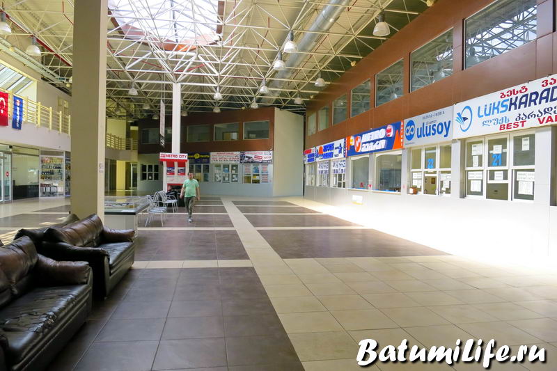 Новый автовокзал в Батуми